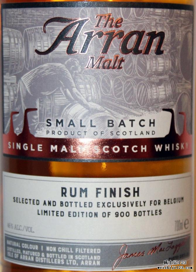 Arran 2007 - Rum Finish