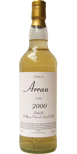 Arran 2000 Private Bottling