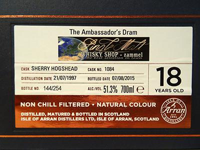 Arran 1997 - The Ambassador's Dram