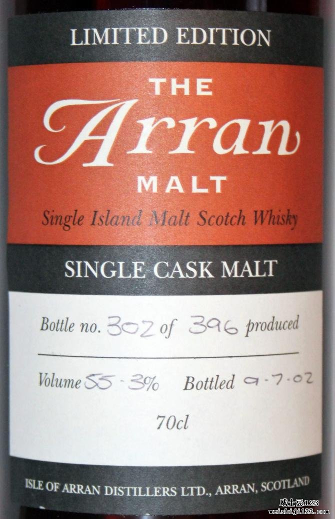 Arran 1995 Single Cask Malt
