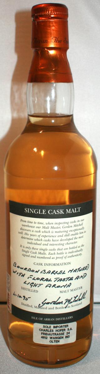 Arran 1995 Single Cask Malt