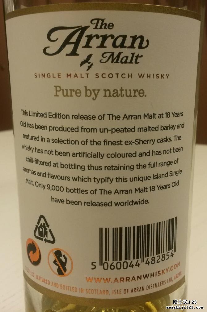 Arran 18-year-old