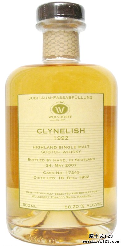 Clynelish 1992 WdT
