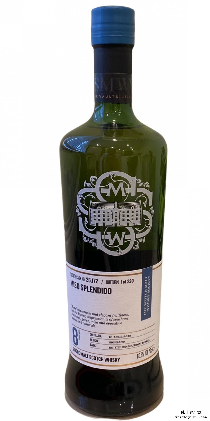 Clynelish 2012 SMWS 26.172