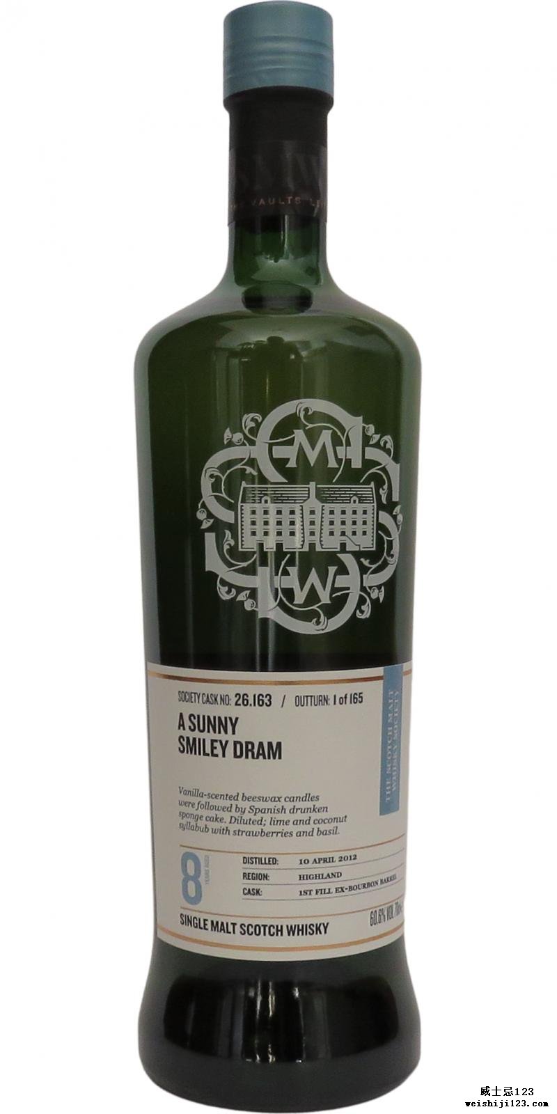 Clynelish 2012 SMWS 26.163