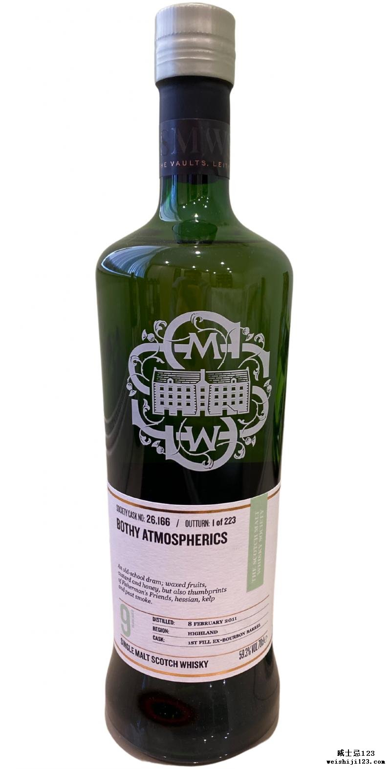 Clynelish 2011 SMWS 26.166