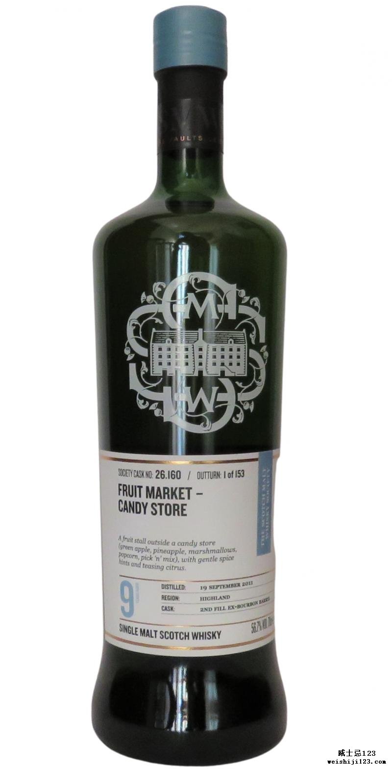 Clynelish 2011 SMWS 26.160