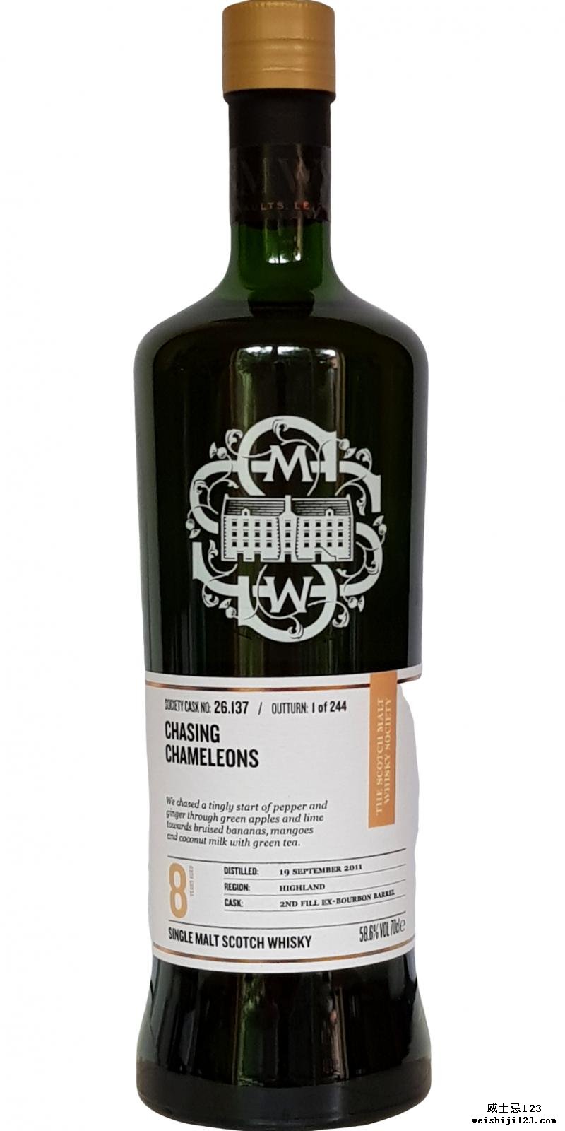 Clynelish 2011 SMWS 26.137