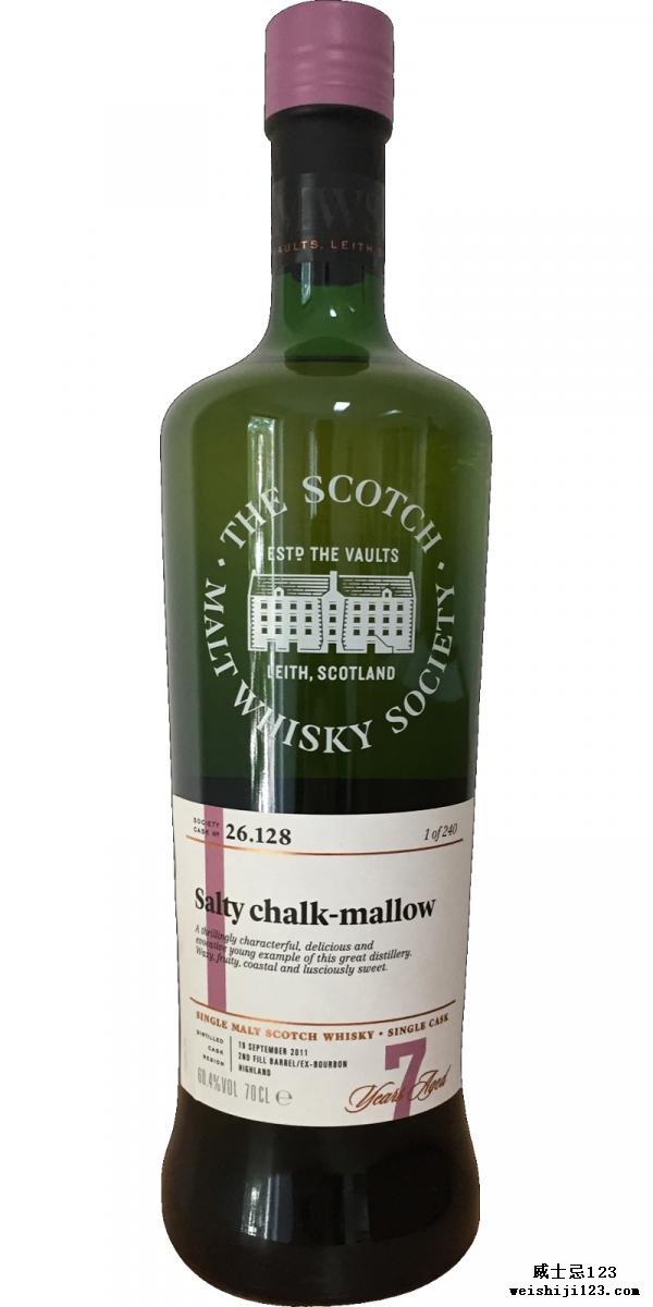 Clynelish 2011 SMWS 26.128