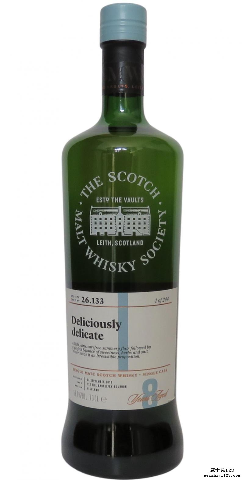 Clynelish 2010 SMWS 26.133