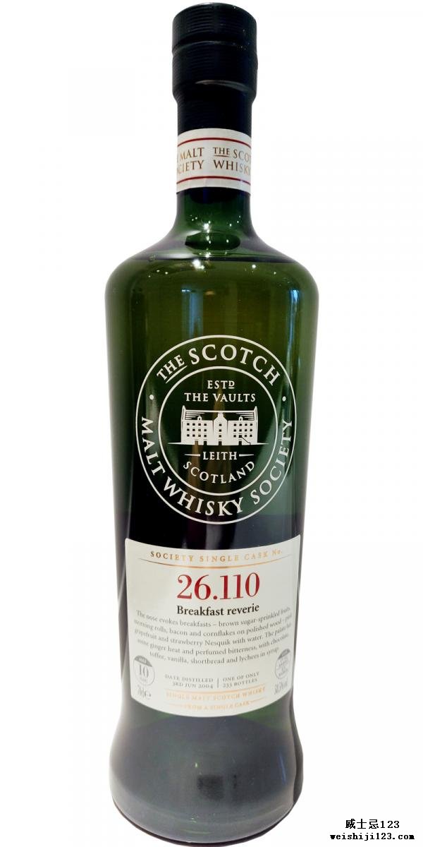 Clynelish 2004 SMWS 26.110