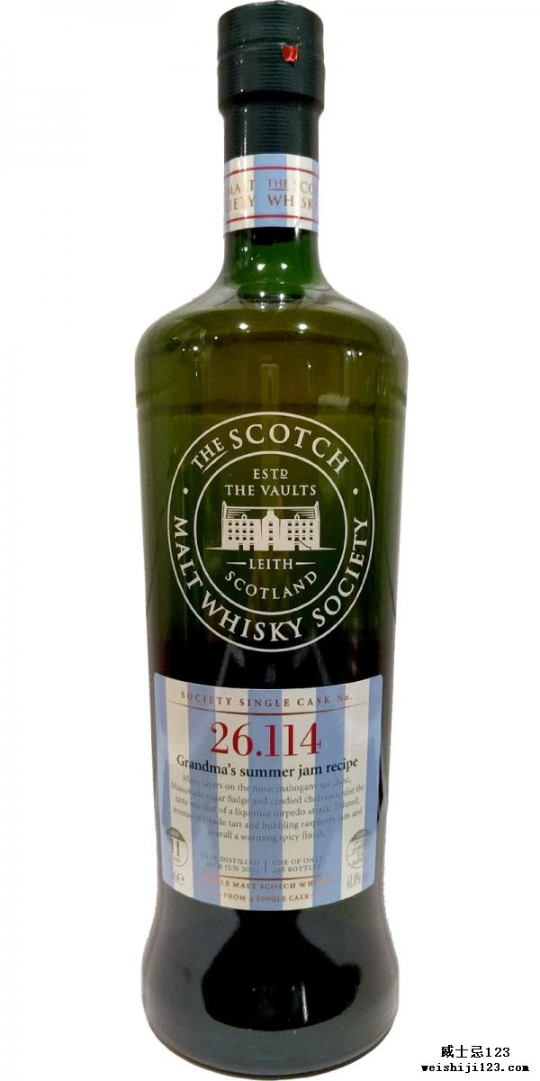 Clynelish 2003 SMWS 26.114