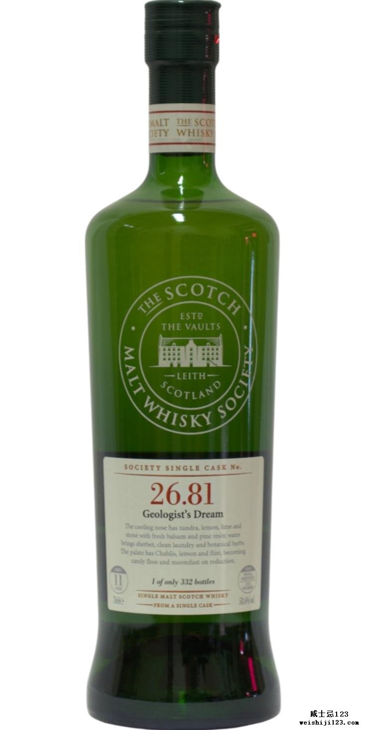 Clynelish 2000 SMWS 26.81