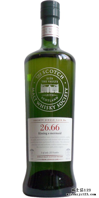 Clynelish 1999 SMWS 26.66