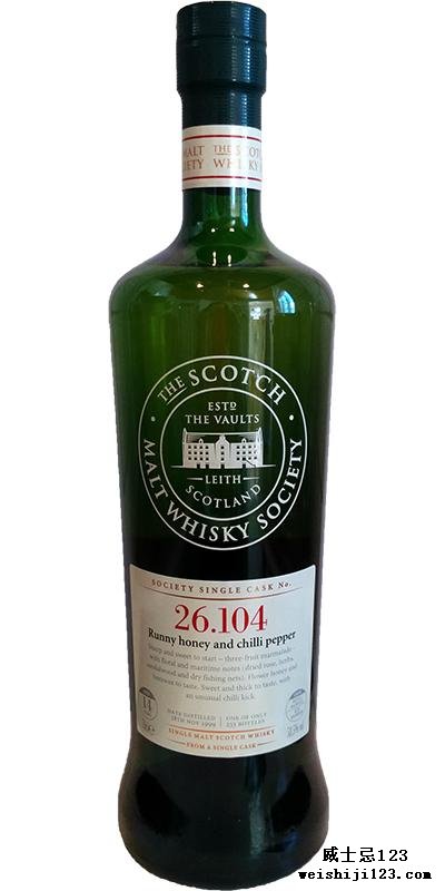 Clynelish 1999 SMWS 26.104