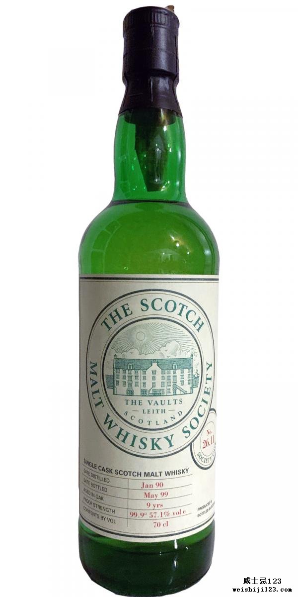 Clynelish 1990 SMWS 26.11