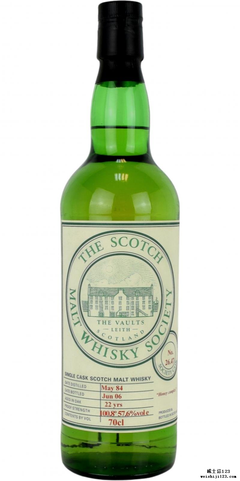 Clynelish 1984 SMWS 26.47