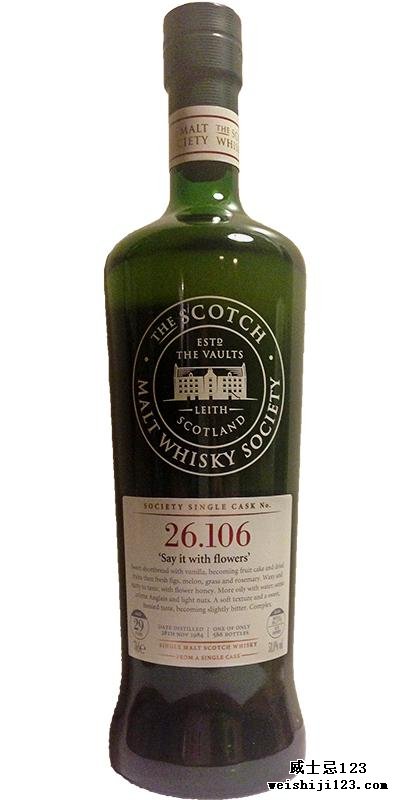 Clynelish 1984 SMWS 26.106