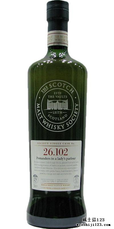 Clynelish 1984 SMWS 26.102