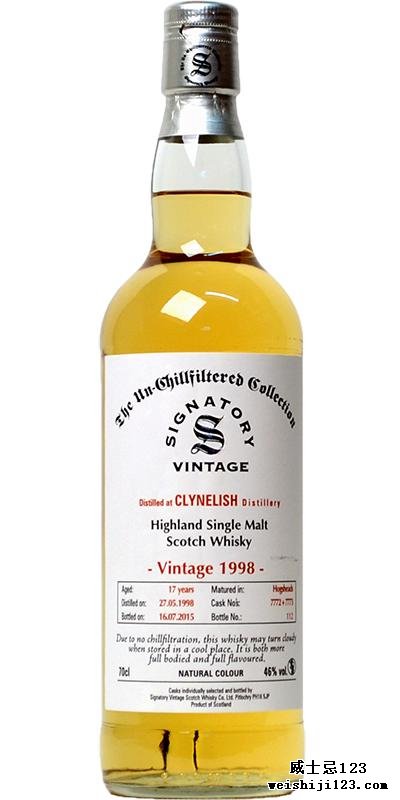 Clynelish 1998 SV