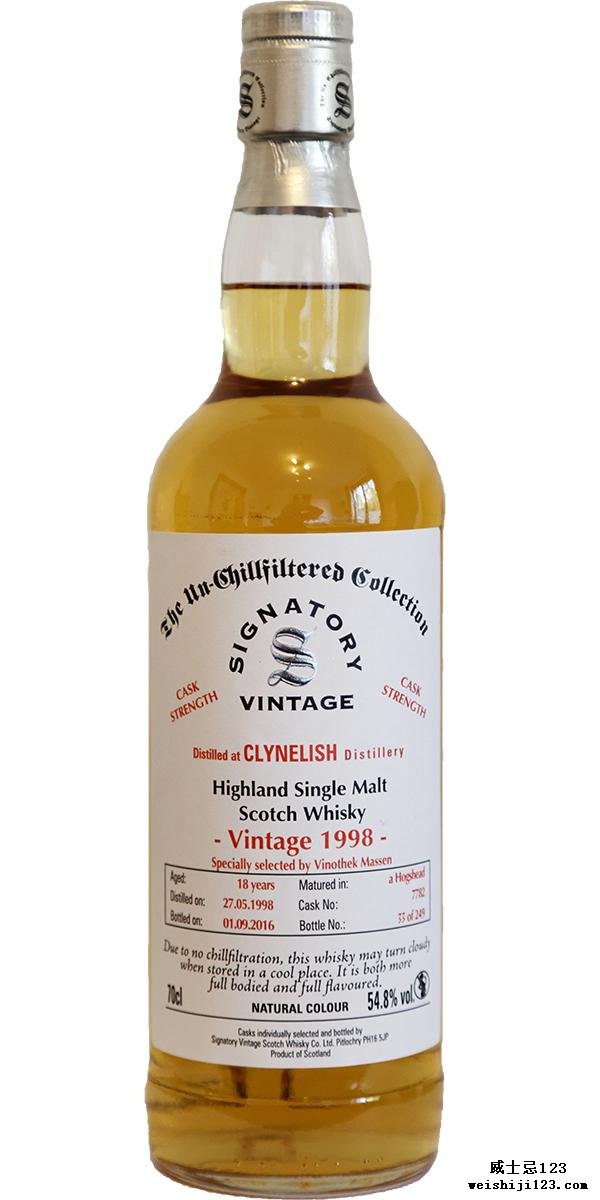 Clynelish 1998 SV