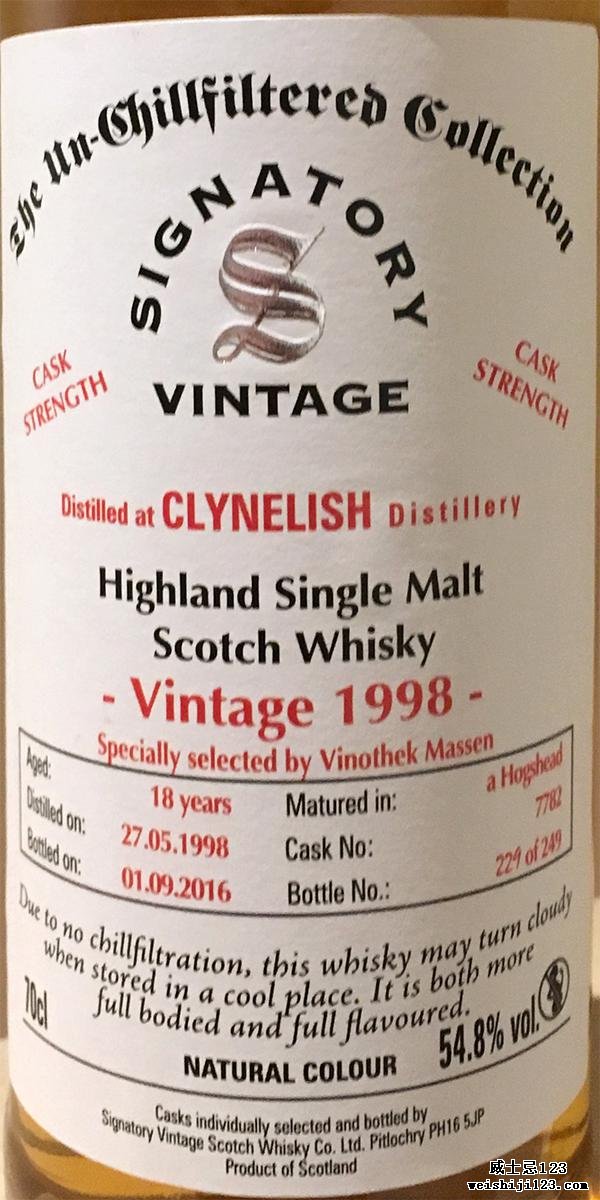 Clynelish 1998 SV