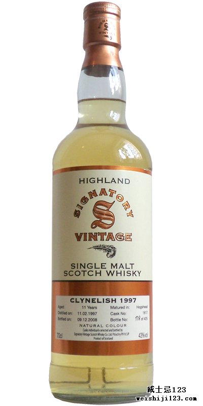 Clynelish 1997 SV