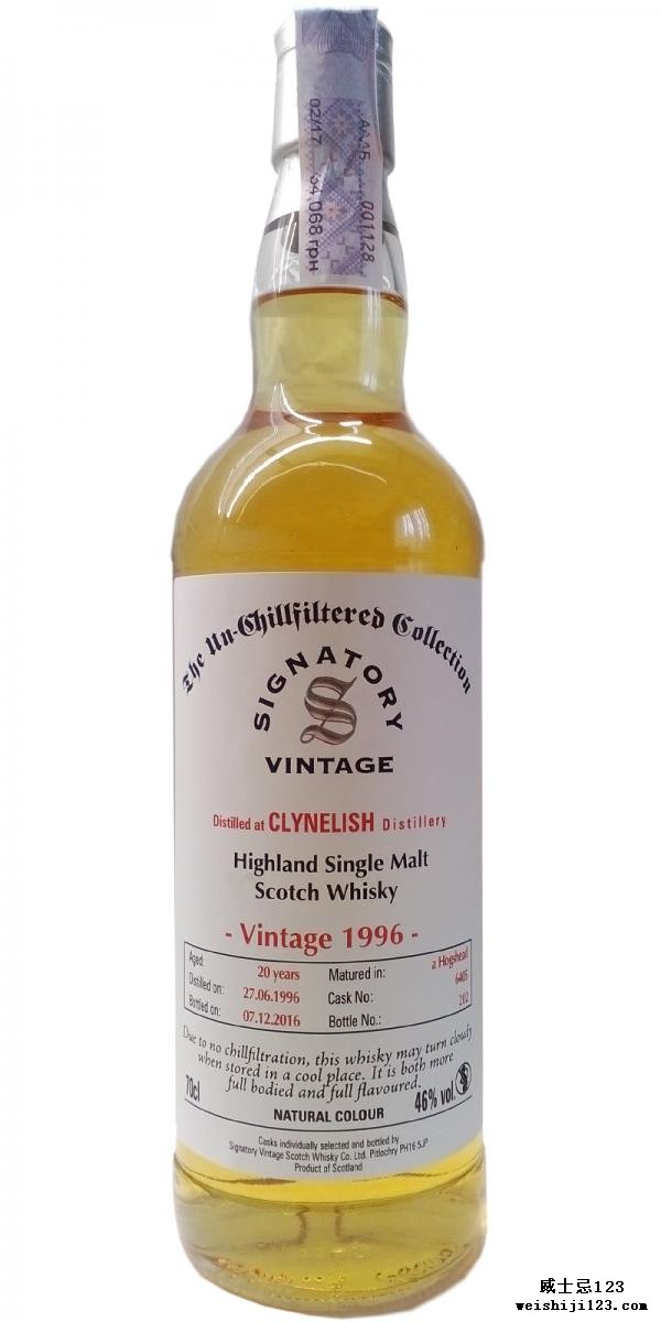 Clynelish 1996 SV