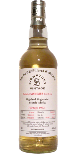 Clynelish 1992 SV