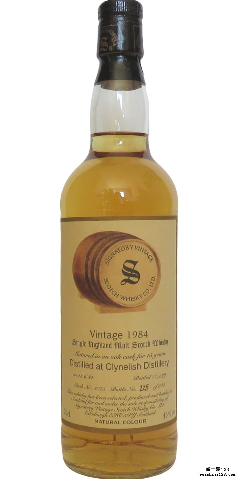 Clynelish 1984 SV