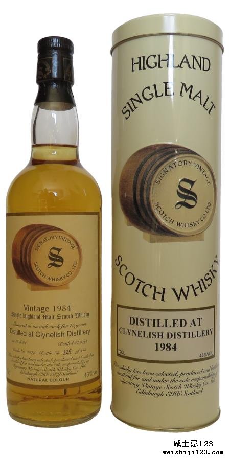 Clynelish 1984 SV