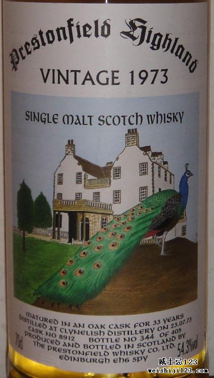 Clynelish 1973 SV