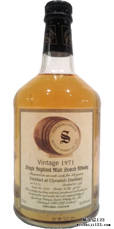 Clynelish 1971 SV