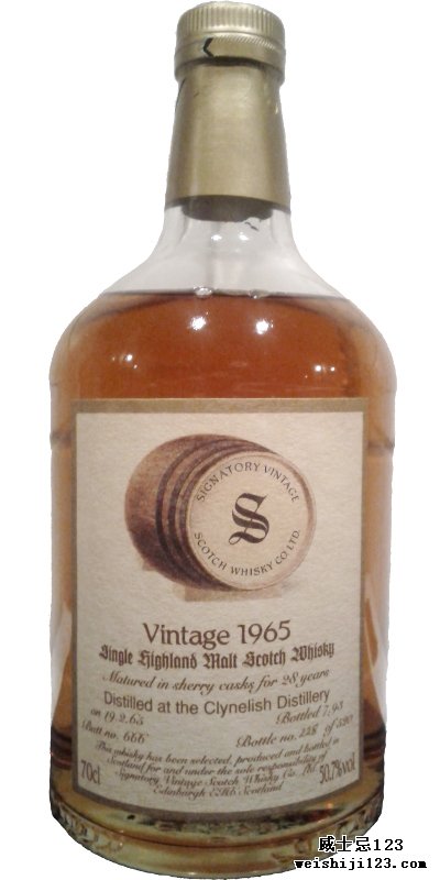 Clynelish 1965 SV