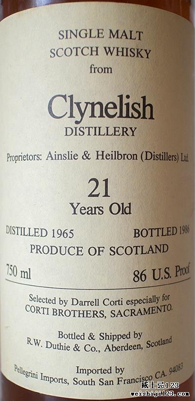 Clynelish 1965 RWD