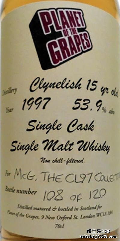 Clynelish 1997 PoG