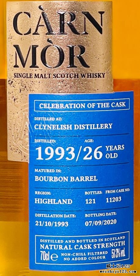 Clynelish 1993 MSWD