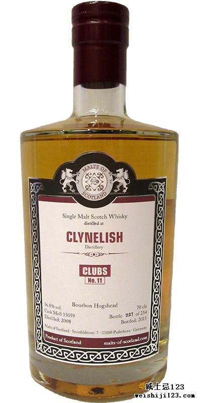 Clynelish 2008 MoS