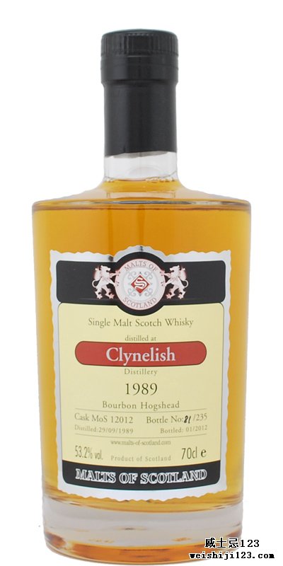 Clynelish 1989 MoS