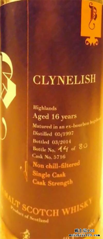 Clynelish 1997 Brd