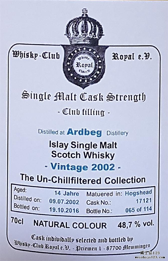 Ardbeg 2002 WCR