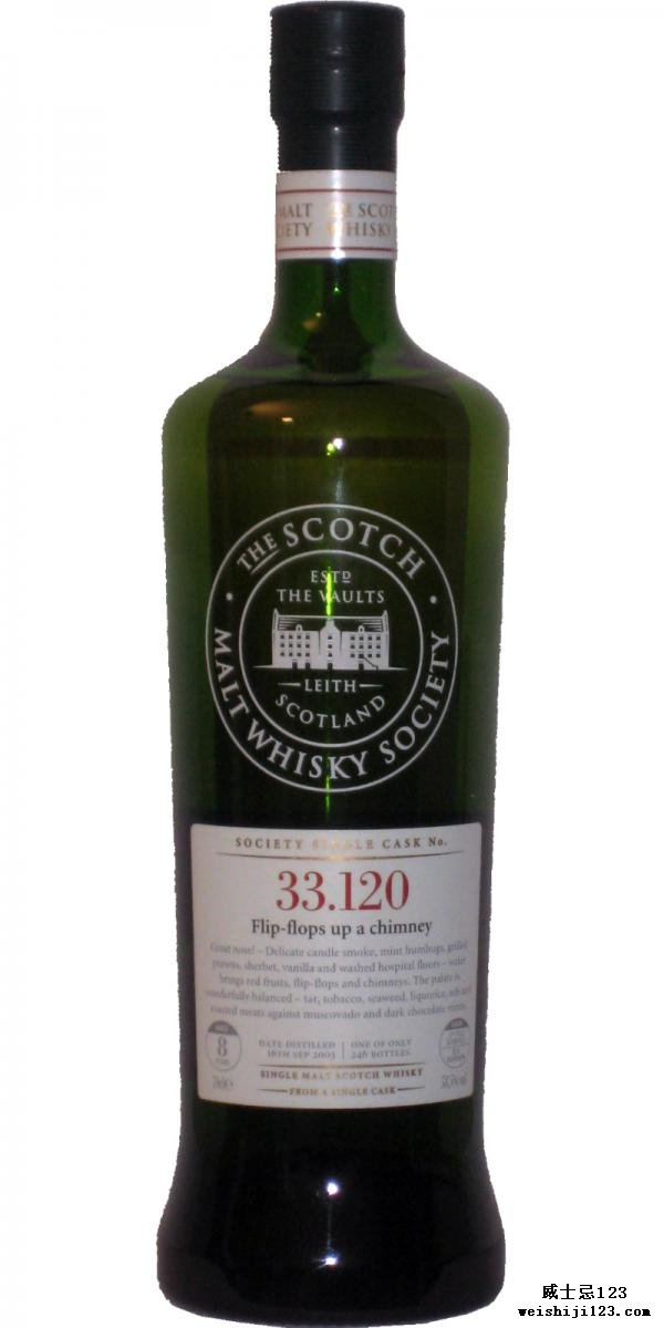 Ardbeg 2003 SMWS 33.120