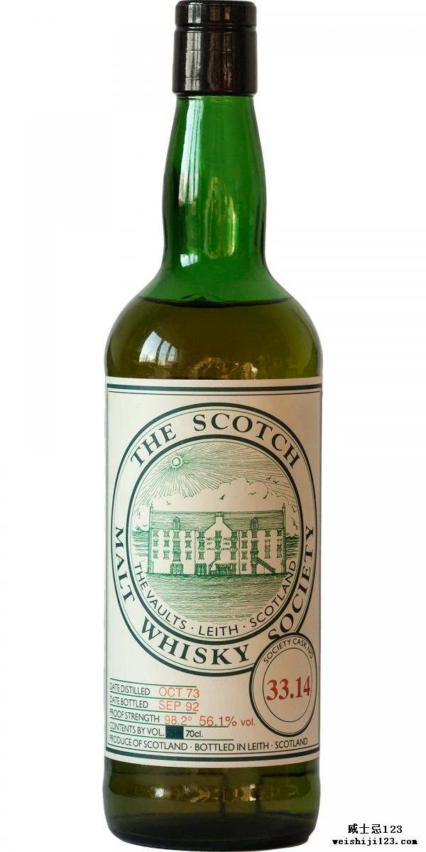 Ardbeg 1973 SMWS 33.14