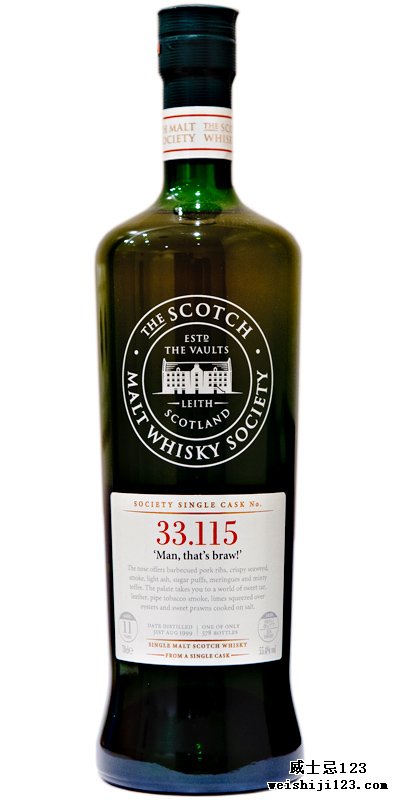 Ardbeg 1999 SMWS 33.115