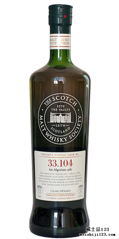 Ardbeg 1999 SMWS 33.104