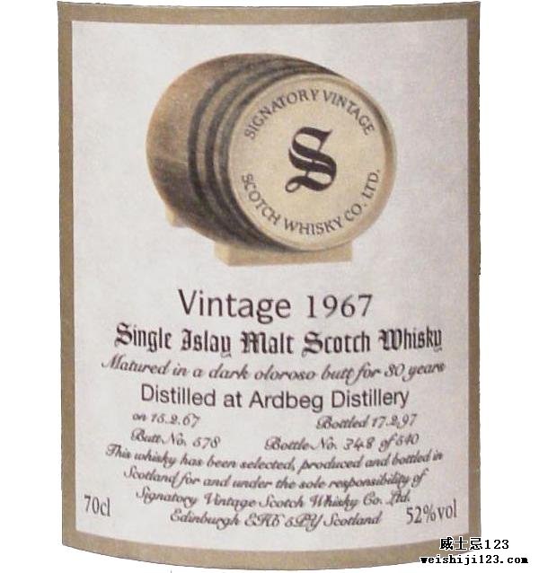 Ardbeg 1967 SV