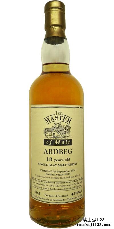 Ardbeg 1974 MoM