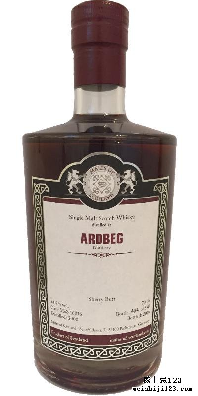 Ardbeg 2000 MoS