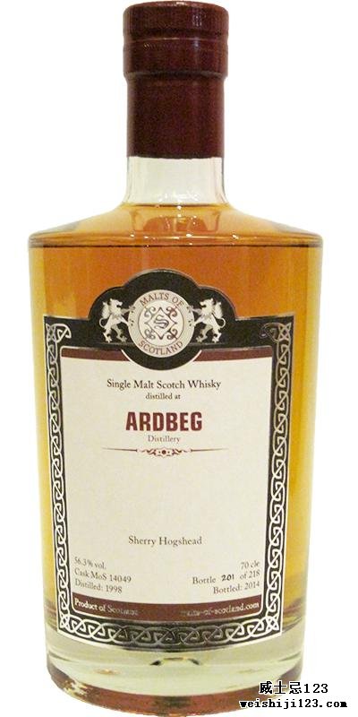 Ardbeg 1998 MoS