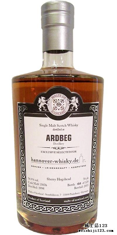 Ardbeg 1998 MoS